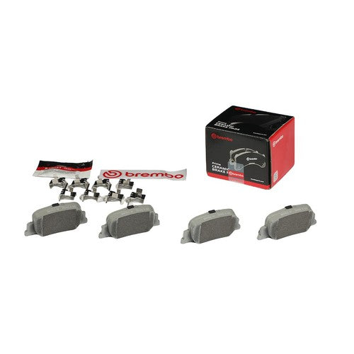 Brembo Rear Ceramic Brake Pads Fits 2005-2010 Scion tC 4 Piece Brakes P83063N