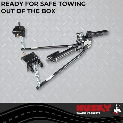 Husky Towing 31997 Husky Round Bar WEIGHT DISTRIBUTING HITCH