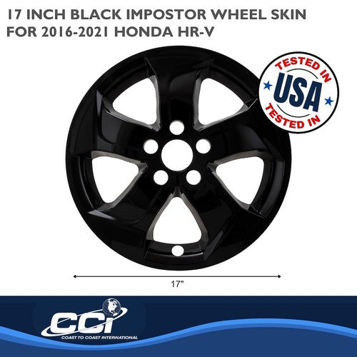 Coast To Coast IMP458BLK IMPOSTOR  WHEEL COVER