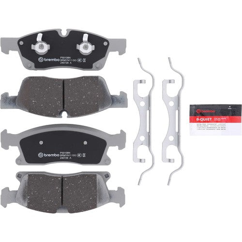 Brembo Front Cermanic Brake Pads Fits 2012-2015 Mercedes-Benz ML350 4 Pc P50108N