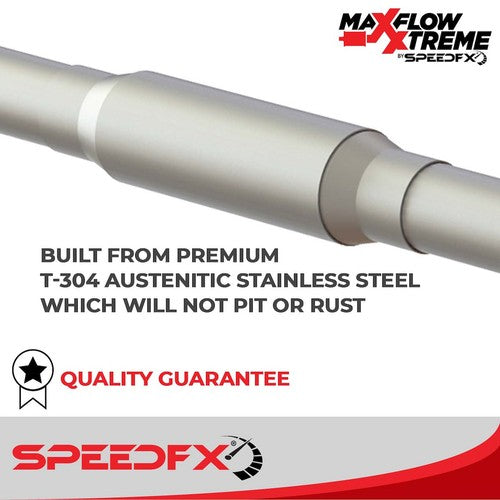 SpeedFX 50300 MaxFlow Xtreme Cat Back System EXHAUST SYSTEM