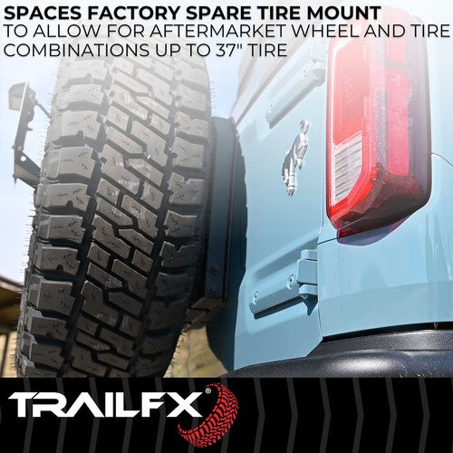 TrailFX BR010T TrailFX Spare Tire Carrier SPARE TIRE CARRIER