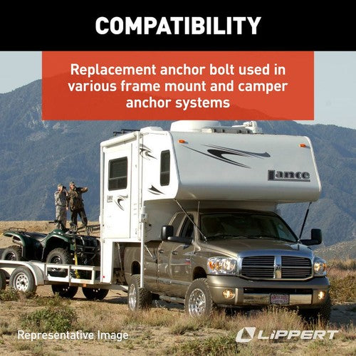 Lippert Components 182852 Happijac RV CAMPER TIEDOWNS & TURNBUCKL