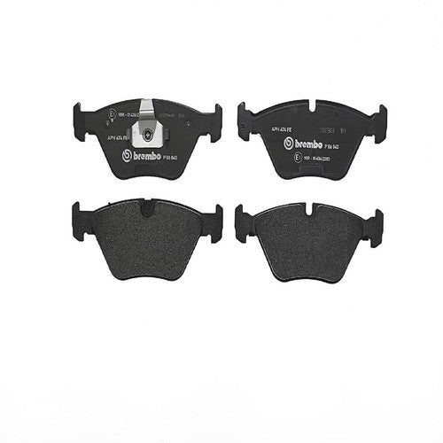 Brembo Front Low-Metallic Brake Pads Fits 2004-2010 BMW X3 Brake Pads P06043