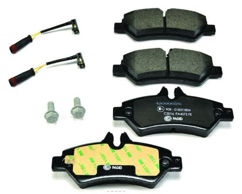 Hella Rear Low Metallic Brake Pads Fits 2010-2018 Mercedes Sprinter 2500