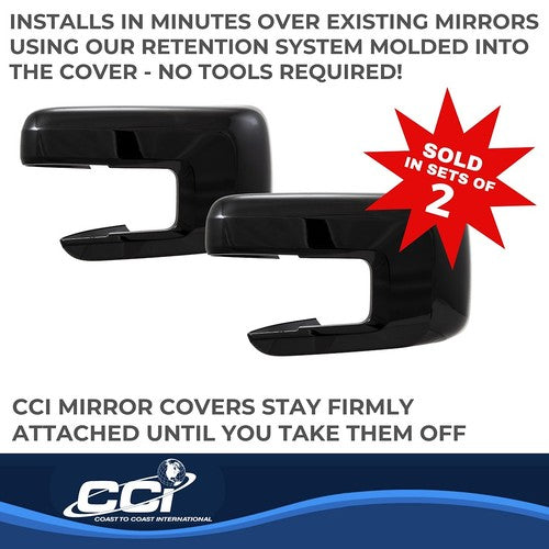 Coast To Coast CCIMC67550BLK  MIRROR COVERS
