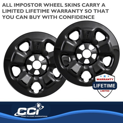 Coast To Coast IWCIMP91BLK IMPOSTOR  WHEEL COVER