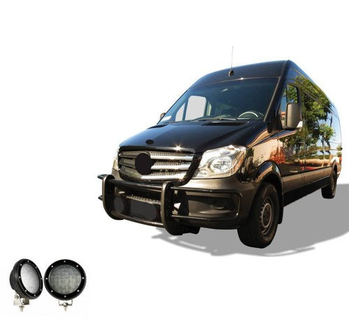 Black Horse Offroad 17D501MA-PLFB SPARTAN GRILL GUARD