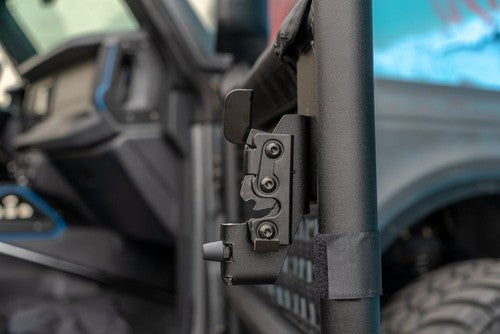 Body Armor FB-6154 Door Lower Half Black Internal Latch Set Of 2