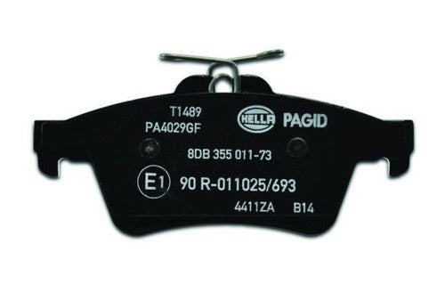 Hella Rear Low Metallic Brake Pads Fits 2012?2018 Ford Focus 2 Piece 355011731