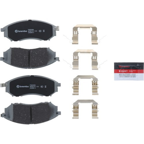 Brembo Front Ceramic Brake Pads Fits 2005?2009 Nissan 350Z 4 Pc Brakes P56058N