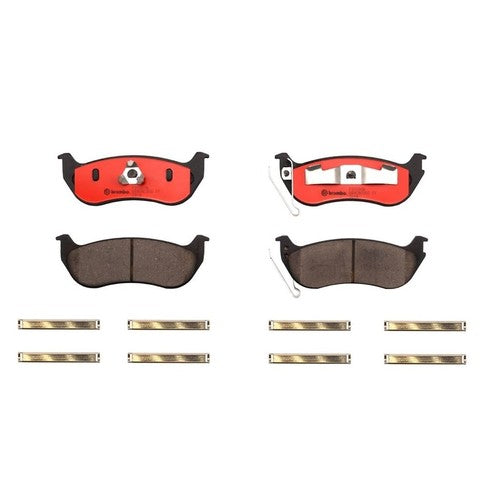 Brembo Rear Ceramic Brake Pads Fits 2004-2006 Wrangler TJ 4 Pc  Brakes P37009N