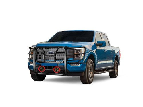 Black Horse Offroad RU-FOF116-B-PLR Rugged Series GRILL GUARD