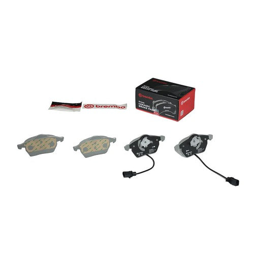 Brembo Front Ceramic Brake Pads Fits 2000-2006 Audi A4 Brakes 4 Piece P85085N