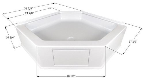 Icon 15232  BATHTUBS SHOWERS & SINKS RV
