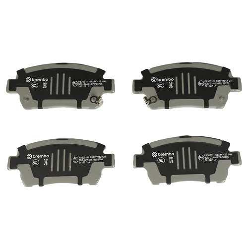 Brembo Front Ceramic Brake Pads Fits  2001-2009 Toyota Prius 4 Pc Brakes P83051N