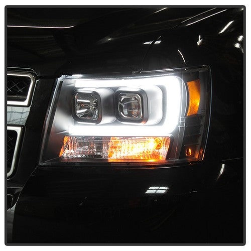 Spyder 5082565 Headlight Assy V2 Halogen Bulb Projector Beam Set of 2