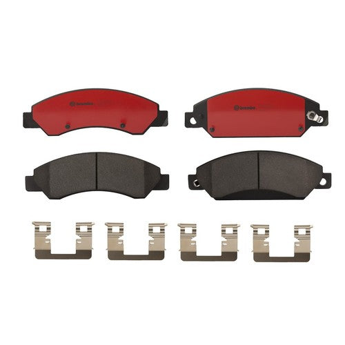Brembo Front Ceramic Brake Pads Fits 2007-2008 Chevrolet Tahoe 4 Piece P10034N