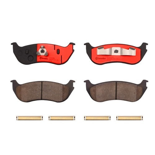 Brembo Rear Ceramic Brake Pads Fits 2002-2010 Ford Explorer 4 Pc Brakes P24068N