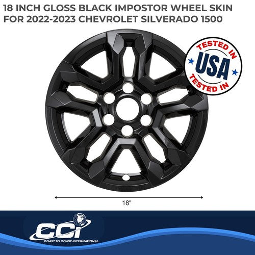 Coast To Coast IMP502BLK IMPOSTOR  WHEEL COVER