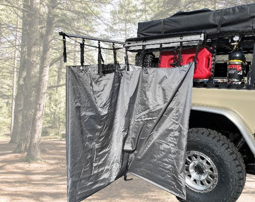 Overland Vehicle Systems 18199909 Camp Privacy Curtain 42in L x 42in W x 76in H