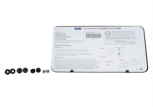 Ford Performance M-1828-SS304BK  LICENSE PLATE FRAME