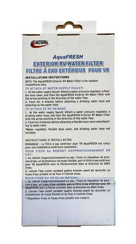 Valterra A01-1132VP Aqua Fresh WATER FILTERS & SANITIZERS RV