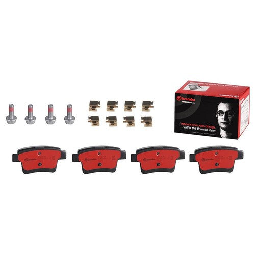 Brembo Rear Ceramic Brake Pads Fits  2008-2009 Ford Taurus 4 Pc Brakes P24063N