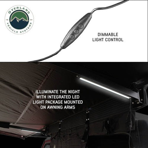 Overland Vehicle Systems 18069919 XD Nomadic 180 AWNING ACCESSORIES OA