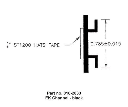 AP Products 018-2033  HARDWARE SEALS WEATHERSTRIP RV