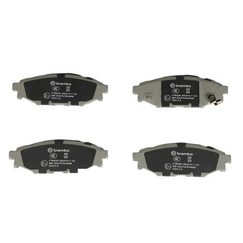 Brembo Rear Ceramic Brake Pads Fits 2009?2015 Subaru Forester 4Pc Brakes P78020N