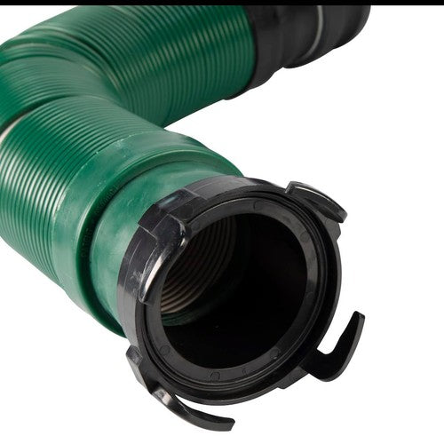 Lippert Components 360789 4 Ft. Green Sewer Hose w/Coupler