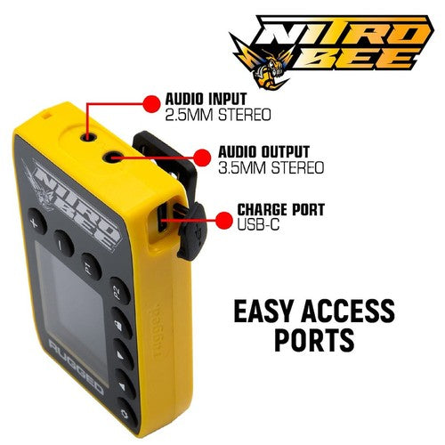 Rugged Radios NITRO-BEE-X Nitro Bee Xtreme SATELLITE RADIO