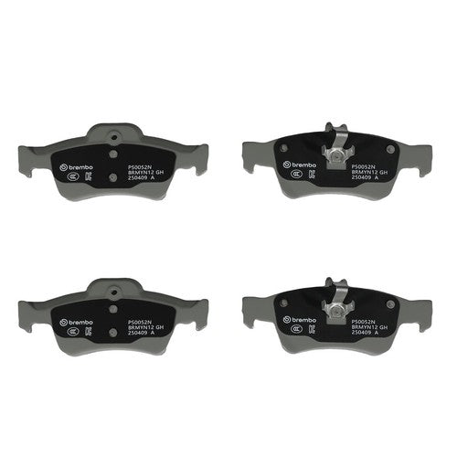 Brembo Rear Ceramic Brake Pads Fits 2006-2016 Mercedes-Benz E350 4 Piece P50052N
