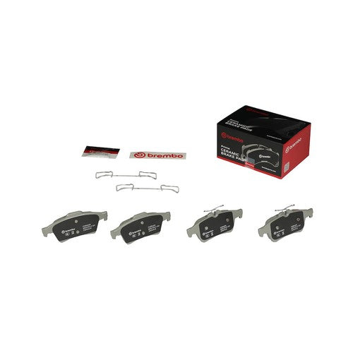 Brembo Rear Ceramic Brake Pads Fits 2012-2018 Ford Focus 4 Piece Brakes P59042N