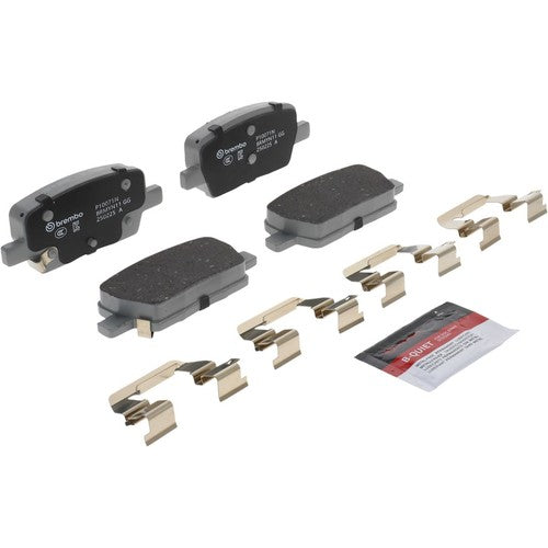 Brembo Rear Ceramic Brake Pads Fits 2016-2024 Chevrolet Camaro 4 Piece P10071N