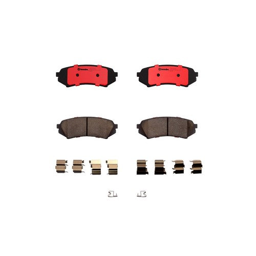 Brembo Rear Ceramic Brake Pads Fits 1998-2007 Lexus LX470 4 Pc Brakes P83049N