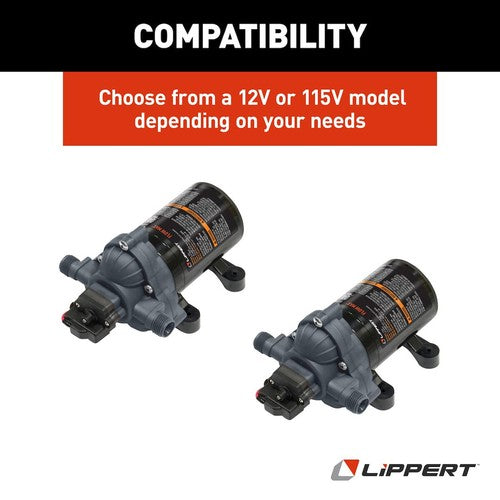 Lippert Components 689052 Flow Max  WATER PUMPS RV