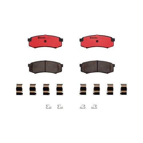 Brembo Rear Ceramic Brake Pads Fits 2003?2024 Toyota 4Runner 4 Pc Brakes P83024N