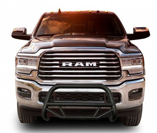 Black Horse Offroad MBT-MR1312 Bull Bar Black Textured 2-1/2 Inch No with skid p
