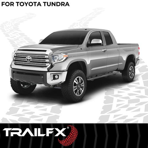 TrailFX AL4018B TrailFX A4 Series NERF BAR OVAL 4 1/2"