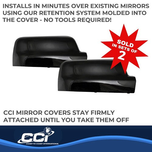 Coast To Coast CCIMC67535BK  MIRROR COVERS