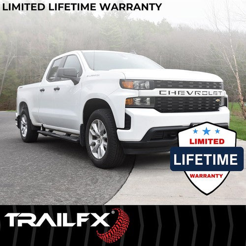 TrailFX AL4001B TrailFX A4 Series NERF BAR OVAL 4 1/2"