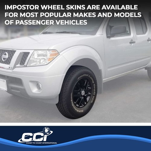 Coast To Coast IWCIMP427BLK IMPOSTOR  WHEEL COVER