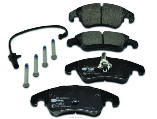 Hella Front Low Metallic Brake Pads Fits 2009-2016 Audi A4 Brakes 2 Pc 355013751