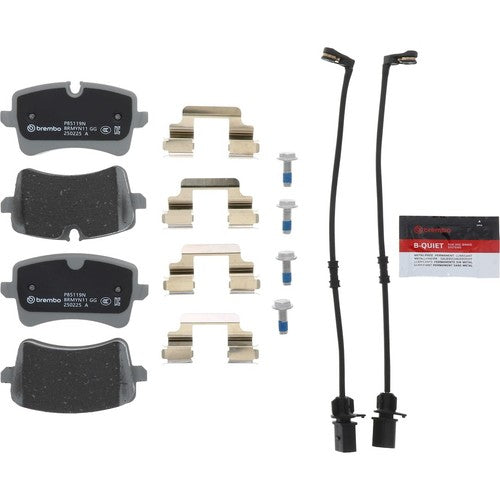 Brembo Rear Ceramic Brake Pads Fits 2016-2018 Audi A6 Brakes 4 Pc P85119N