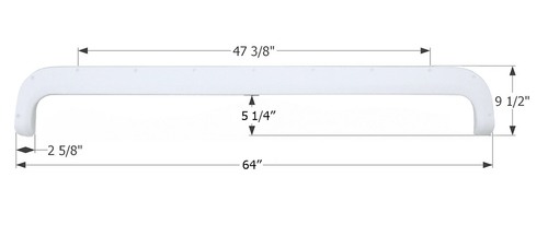 Icon 01538 Tandem Axle FENDER SKIRTS RV