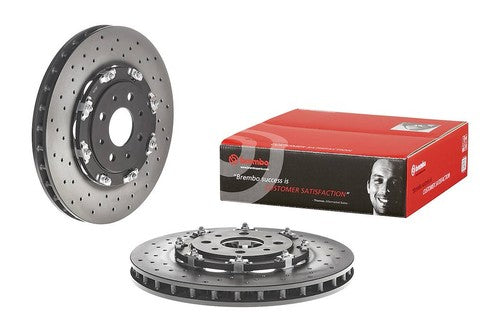 Brembo 09B08513C02  BRAKE ROTORS