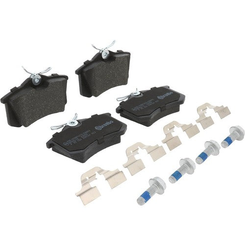 Brembo Rear Low Metallic Brake Pads Fits 2000-2006 Audi TT 4 Pc Brakes P85020
