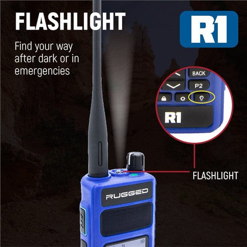 Rugged Radios R1  SATELLITE RADIO